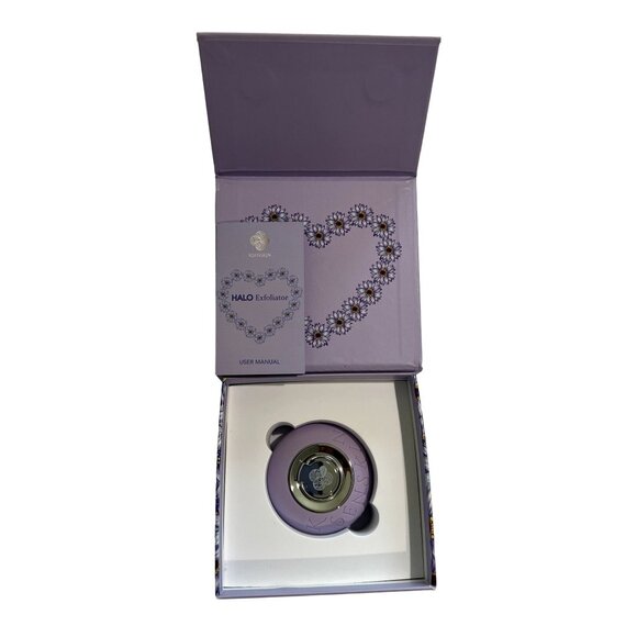 NIB KSENSKIN HALO Exfoliator Sonic Facial Exfoliator & Massager - Picture 1 of 5